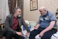 عیادت رئیس سازمان سینمایی از جمال شورجه عیادت رئیس سازمان سینمایی از جمال شورجه