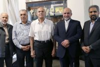 دیدار مدیرعامل صندوق اعتباری هنر با جمشید هاشم‌پور
