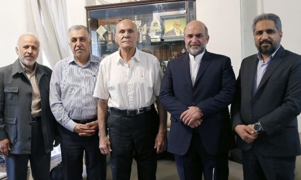 دیدار مدیرعامل صندوق اعتباری هنر با جمشید هاشم‌پور
