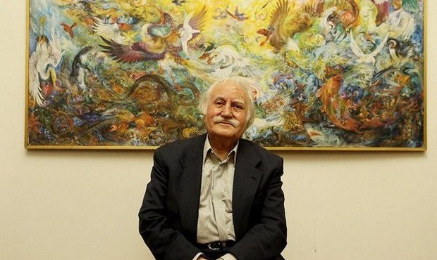 پیکر استاد فرشچیان در اصفهان به خاک سپرده می‌شود