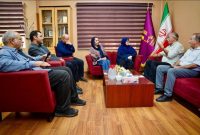 مهاجرانی به مناسبت روز ملی سینما از خانه سینما بازدید کرد مهاجرانی به مناسبت روز ملی سینما از خانه سینما بازدید کرد