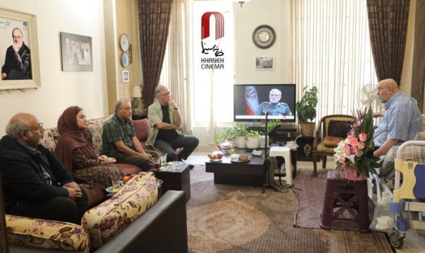 دیدار صمیمانه مدیرعامل خانه سینما با جمال شورجه