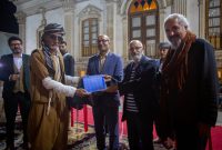 گرامیداشت هنرمندان آیینی در خانه اتحادیه تهران گرامیداشت هنرمندان آیینی در خانه اتحادیه تهران
