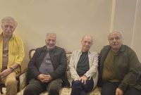 عیادت هیات رئیسه و مدیرعامل خانه سینما از «واروژ کریم مسیحی»