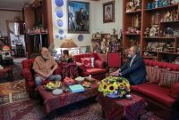 دیدار رئیس سازمان سینمایی با داریوش ارجمند در روز ملی سینما
